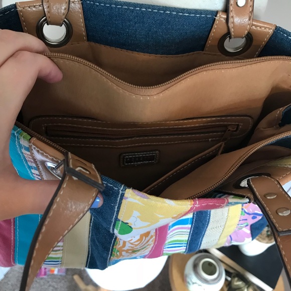 Rosetti denim striped purse - Picture 8 of 8